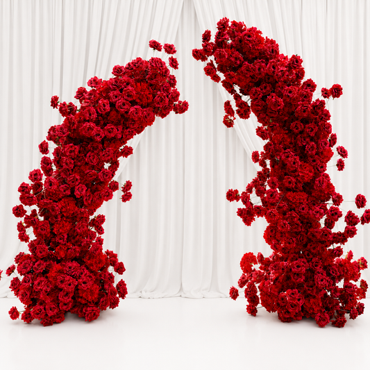 Choose Your Luxury Floral Horn Arch Option