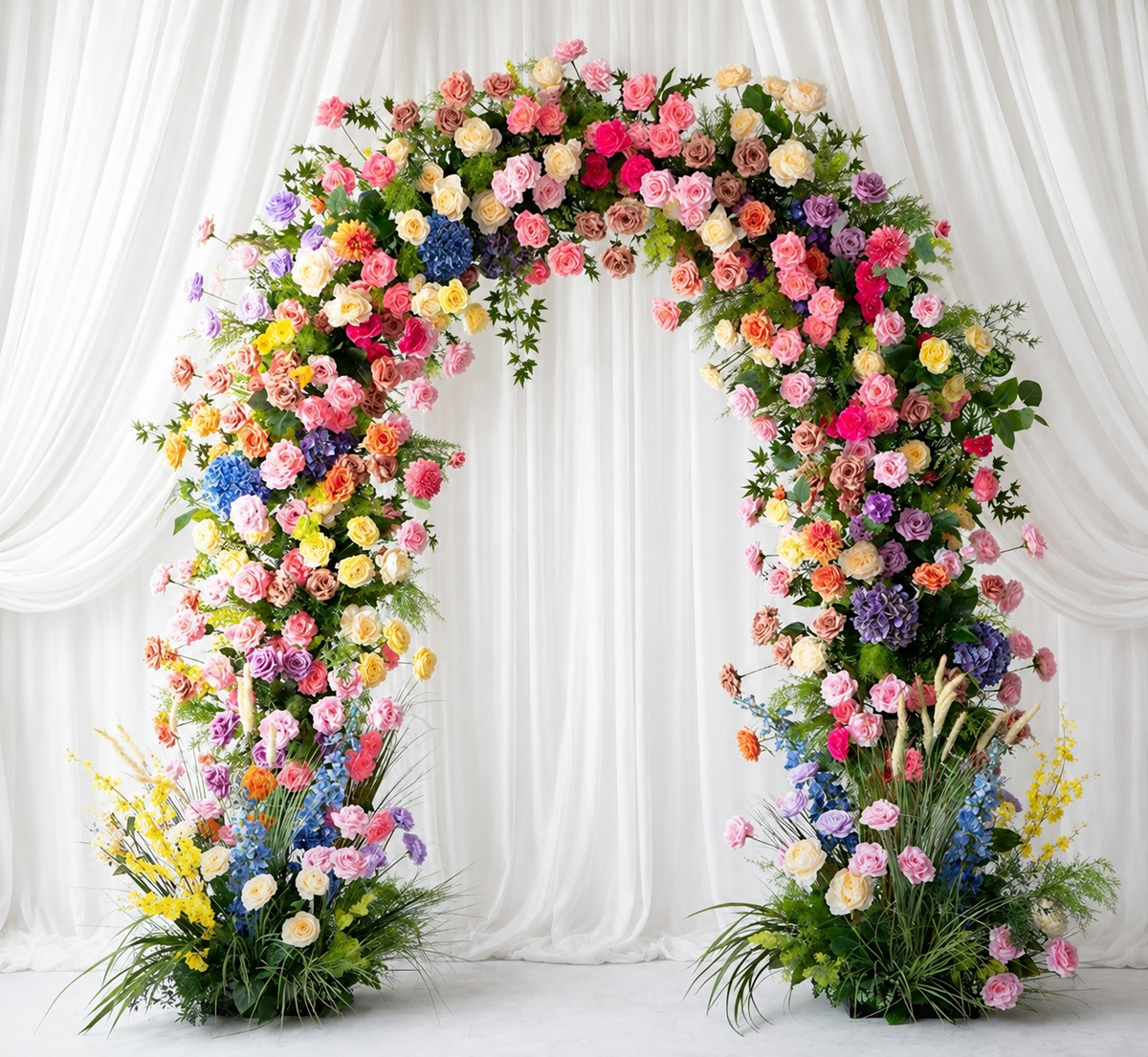 Choose Your Luxury Flower Wall Option